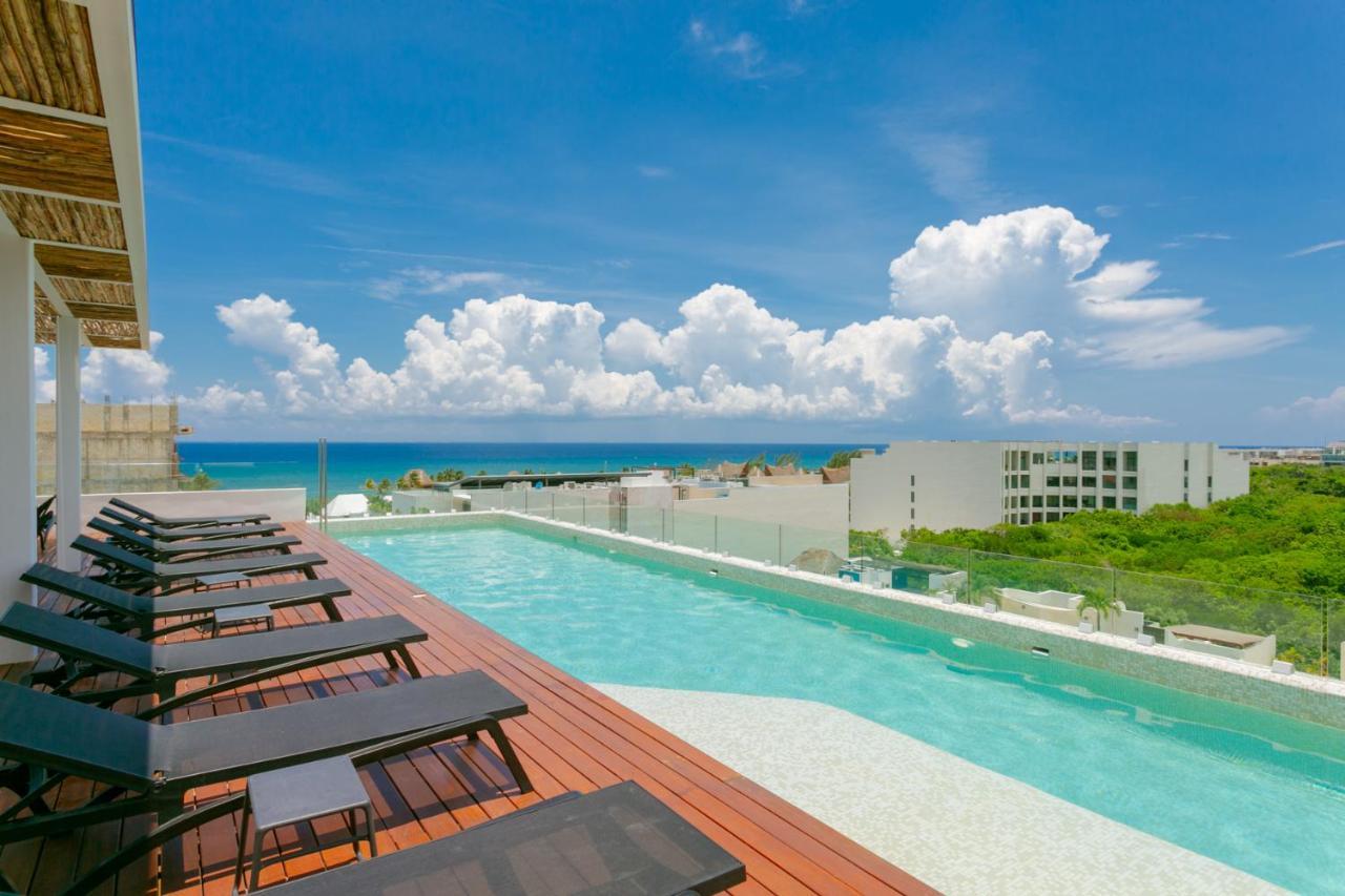 Bahay Appartement Playa del Carmen Buitenkant foto